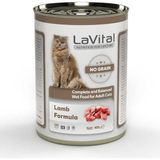 Lavital Tahılsız Yetişkin Yaş Kedi Maması(Adult) Ezme Kuzu Etli 400GR - Az Tahıllı