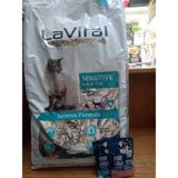 Lavital Yetişkin Kuru Kedi Maması (Sensitive Adult) Somonlu 12 Kg+20 Adet Ton Balıklı&somonlu Felix Yaş Mama - 1 ADET