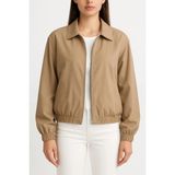 Laviva Fashion Balon Kollu Crop Mont - Kahverengi