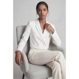 Lavix Kadın Regular Fit Çift Düğme Detaylı Crop Blazer Ceket – Modern Şık Tasarım