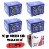 Lavjin Masaj Kremi 4 x 70 G + Kuyruk Yağı Masaj Kremi