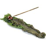 Lavly Dragon Tasarımlı Polyester Tütsülük - Dekoratif Ejder Buhurdanlık Tütsü Yakıcı