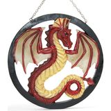 Lavly Duvara Asmalı Polyester Dragon Pano - Polyester Figür Ejder Duvar Süsü