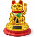 Lavly Güneş Enerjili Pati Salayan Şans Kedisi Maneki Neko Hobi Eğlence
