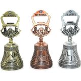 Lavly Istanbul Temalı Metal Zil - Yöresel Hediyelik Eşya Nostaljik Dekoratif