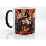 Lavly Porselen Renk Değiştiren Naruto Kupa Bardak - Sihirli Anime Kupa Modelleri - Renkli