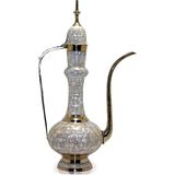 Lavly Sedefli Pirinç Ibrik 75 cm - Dekoratif Bakır Süs Eşyası