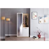 Lavo Askılıklı Aynalı Portmanto Ayakkabılık, 2 Kapaklı, 90 Cm