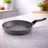 Lavonni Diez 18 Cm Granit Ezme Tava Gri | Yapışmaz Mini Tava Kahvaltılık, Sote