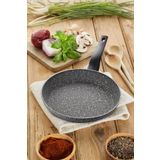 LAVONNI DİEZ 28 cm Granit Tava Gri