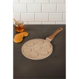 lavonni Döküm Pancake Tavası - Kahverengi