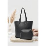 Lavora Bags Grazia Kadın Yavrulu Shopper Okul Çanta - Günlük Yumuşak Deri Büyük Geniş El Kol Omuz Tote Çantası