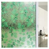 LAVOUP Pencere Filmi Gizlilik Lekeli Statik Yapışkan Cam Filmi 3D Dekoratif Renkli Cam Pencere Çıkartması Isı Kontrolü Anti UV Banyo Çocuk Odası Sürgülü Kapı için 17,5 x 78,7 inç (44,5 x 200 cm)