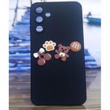 Lavreduar Galaxy A54 ile Uyumlu Sevimli Karikatürlü Telefon Kılıfı - Şirin Tasarım SWAETD Yumuşak Silikon, Darbeye Dayanıklı, Eğlenceli Komik Karakterli (complexbear)