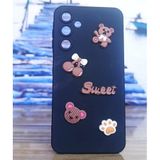 Lavreduar Galaxy A54 ile Uyumlu Sevimli Karikatürlü Telefon Kılıfı - Şirin Tasarım SWAETD Yumuşak Silikon, Darbeye Dayanıklı, Eğlenceli Komik Karakterli (teddybearcube)