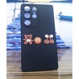 Lavreduar Galaxy S22 Ultra ile Uyumlu Sevimli Karikatürlü Telefon Kılıfı - Şirin Tasarım SWAETD Yumuşak Silikon, Darbeye Dayanıklı, Eğlenceli Komik Karakterli (cutedyy)