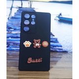 Lavreduar Galaxy S23 Ultra ile Uyumlu Sevimli Karikatürlü Telefon Kılıfı - Şirin Tasarım SWAETD Yumuşak Silikon, Darbeye Dayanıklı, Eğlenceli Komik Karakterli (puffsup)