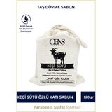 Lawin Keçi Sütü Taş Dövme Sabun, El Yapımı Doğal Taş Sabun, Keçi Sütlü
