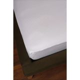 Lawon Tekstil Lawon Atina Serisi Çift Kişilik Pamuk Saten Otel Çarşafı 280*280cm - 240 x 280 cm - Beyaz