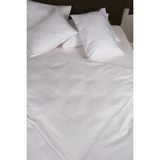 Lawon Tekstil Lawon Atina Serisi Tek Kişilik Pamuk Saten Nevresim - Yorgan Kılıfı 160X220CM - Beyaz - 160 x 220 cm