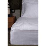Lawon Tekstil Lawon Atina Serisi Tek Kişilik Pamuk Saten Otel Çarşafı 180 x 280 cm - Beyaz