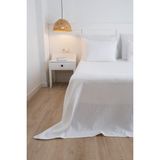 Lawon Tekstil Lawon Oslo Serisi Tek Kişilik Otel Pikesi 160*230CM - 160 x 230 cm - Beyaz