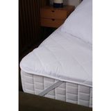 Lawon Tekstil Lawon Quito Serisi Tek Kişilik Kapitone Sıvıgeçirmez Yatak Koruyucu Alez 90X190CM - 90 x 190 cm - Beyaz