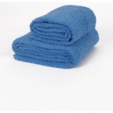 Lawon Tekstil Lawon Sofya Serisi 2'li Otel / Plaj Havlu Takımı Mavi - 70 x 140 cm - 50 x 90 cm