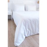 Lawon Tekstil Lawon Tokyo Serisi 83TEL Tek Kişilik Pamuk Saten Otel Çarşaf Seti - 180 x 280 - Beyaz