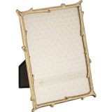 Lawrence Frames 5 x 7 Altın Metal Resim Çerçevesi Doğal Branch Tasarım Resim Çerçevesi