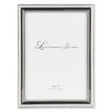 Lawrence Frames 510757 resim çerçevesi, metal, gümüş kaplama, filigran incili, 12,7 x 17,8 cm