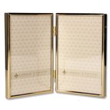 Lawrence Frames Çift resim çerçevesi, 10 x 15 cm, altın rengi, 4 x 6 çift