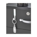 lawrenceshop 6’lı Pratik Mini Askı Dolap Içi Aksesuar Askısı Mutfak Banyo Askısı