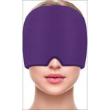 lawrenceshop Karışık Renklerde Ve Baş Ağrısı Giderici Başlığı Sıcak Ve Soğuk Termojel Kompres Şapkası Buz Paketi Bandajı