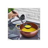 lawrenceshop Servis Pratik Kepçe 180° Kadar Isıya Dayanıklı Çorba ve Yemek Servis Kepçesi