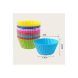 lawrenceshop Silikon Cupcake Mini Kek Kalıbı 12 Adet