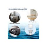 lawrenceshop Su Sızdırmaz Bant Lavabo Küvet Kenar Bandı Küvet Duş Mutfak Ocak Tuvalet Bantı