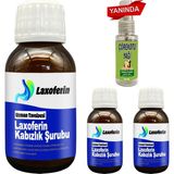 Laxoferin Şurup - 3 Adet + Çörek Otu Yağı / Bay Bayan Kullanımına Uygun 50 ml Şurup - 1 Paket