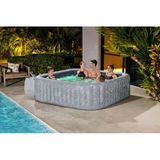 Lay-Z-Spa® 6001Q San Francisco Smart Hydrojet Pro™ Enerji Tasarruflu Şişme Spa Havuzu, Mobil Uygulama Kontrollü, 5-7 Kişilik