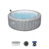 Lay-Z-Spa® Bali Smart Airjet™ 6001N Enerji Tasarruflu Şişme Spa Havuzu, Mobil Uygulama Kontrollü, 4-6 Kişilik