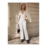 LAYAL MY BEAUTY Gigi Kadın Palazzo Salaş Rahat Kesim Likralı Yüksek Bel Jeans Kot Pantolon Yeni Sezon