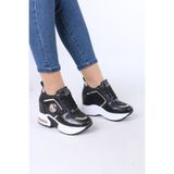 Layber Kadın 8 cm Tabanlı Ortopedik Günlük Spor Ayakkabı Yürüyüş Ayakkabı Sneakers