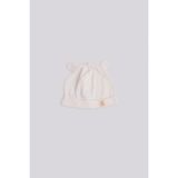 Layette Bg Store Kız Bebek Beyaz Bere Renkli Desenli Pamuklu Şapka Çocuklar İçin