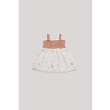 Layette Bg Store Kız Bebek Desenli Elbise