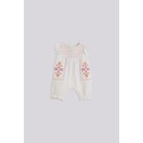 Layette Kız Çocuk Ekru Tulum - 2 Yaş