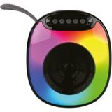 Layfhex Bluetooth Hoparlör Suya Dayanıklı LED Işıklı Kablosuz Tws Tf Aux USB Ses Bombası - Çok Renkli