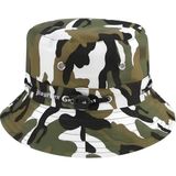 Layfhex Erkek Kadın Unisex Safari Şapka Güneş Koruyucu Balıkçı Şapkası Outdoor Kamp Avcılık Trekking Kamuflaj - Standart - Kamufaj