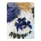 Layla Events Keten Kurdele Hazır Fiyonk -20 Adet-Lacivert