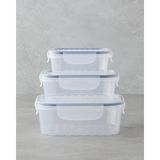 Layla Plastik Saklama Kabı 500 - 1000 - 1700 ml Şeffaf
