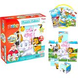 Laylay Toys Resimli Küpler 9'lu Anaokulu Kreş Çocuk Zeka Geliştirici Oyuncak - Resimli Küpler 9 Parça Çocuk Eğitici Oyuncak